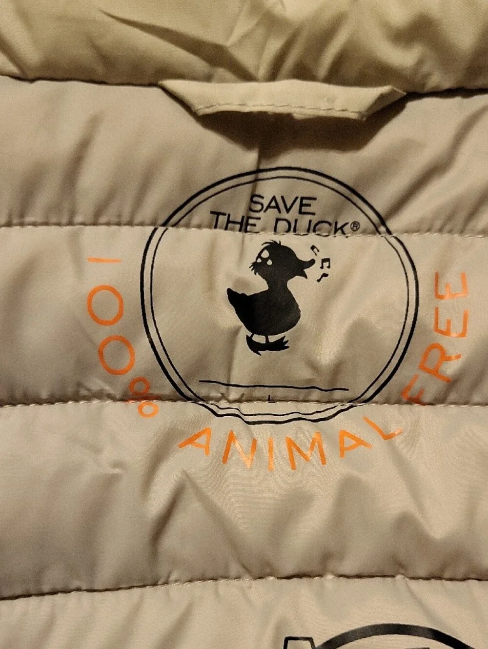 Men's Lightweight Quilted Puffer Jacket - Cream